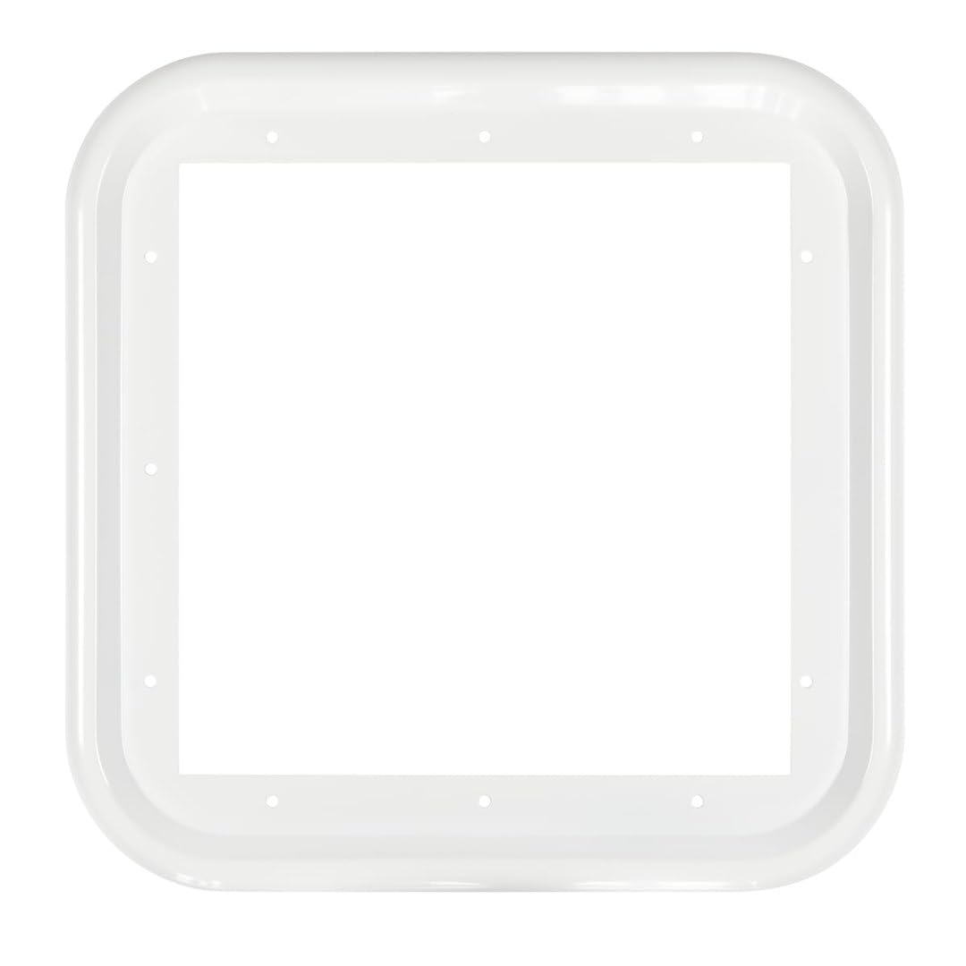 RV Water Heater Door Trim Ring Girard Products Llc - White