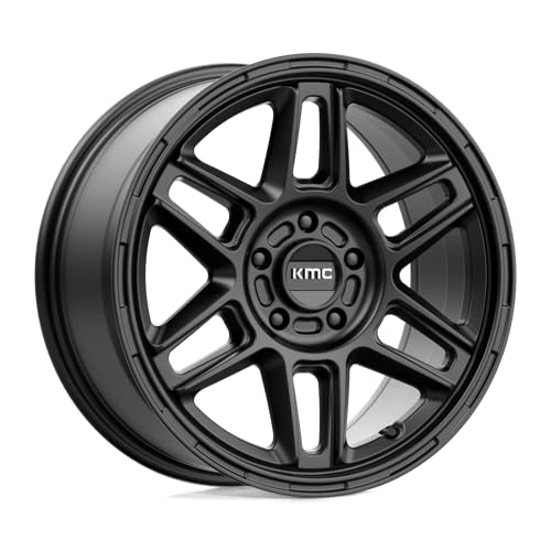 KMC Wheels 17X8 NOMAD 5X4.256 38mm SATIN BLACK - KM71678045738