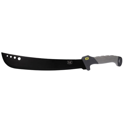 Machete Hawk Hunting Knife with Protective Sheath | Durable Corrosion-Resistant Stainless Steel Full-Tang Hatchet-Head 14.98" Fixed Blade Knife