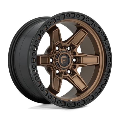 FUEL OFF-ROAD D699 17X9 KICKER, 6X5.5, 4.53, 12mm MATTE BRONZE BLACK BEAD RING - D69917908445