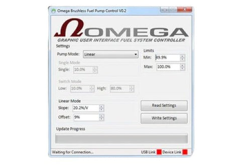 Performance ALPHA Brushless Fuel Pump Controller Kit - Updated V0.03 Software/Firmware