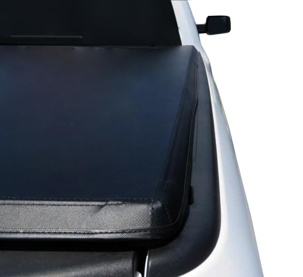 Premier Black Horse Soft TriFold Truck Bed Tonneau Cover Compatible with 11-23 Ram 3500|03-10 Dodge Ram 3500/2500|11-23 Ram 2500/1500 Classic|11-18 Ram 1500|2002-2010 Dodge Ram 1500 6.4ft Bed-PRS-DO12