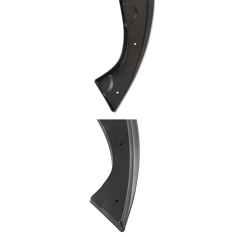Matte Black Spec-D Tuning Rear Diffuser Bumper Lip Spoiler Compatible with 2016-2020 Honda Civic Sedan