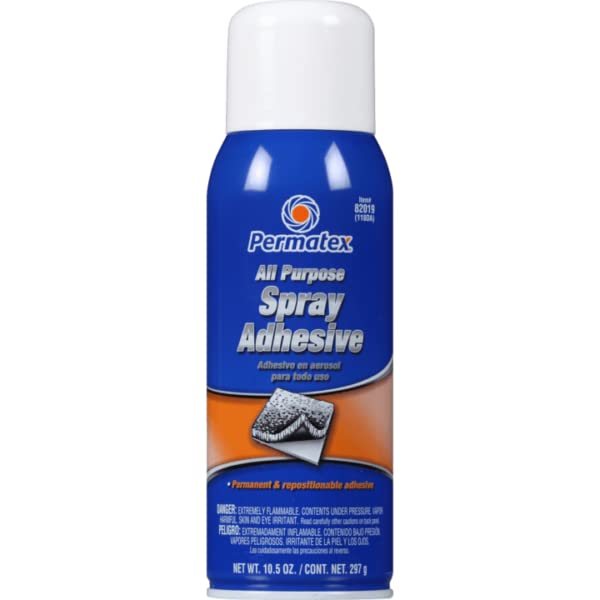 82019 Permatex All Purpose Spray Adhesive, 10.5 oz. net Aerosol Can