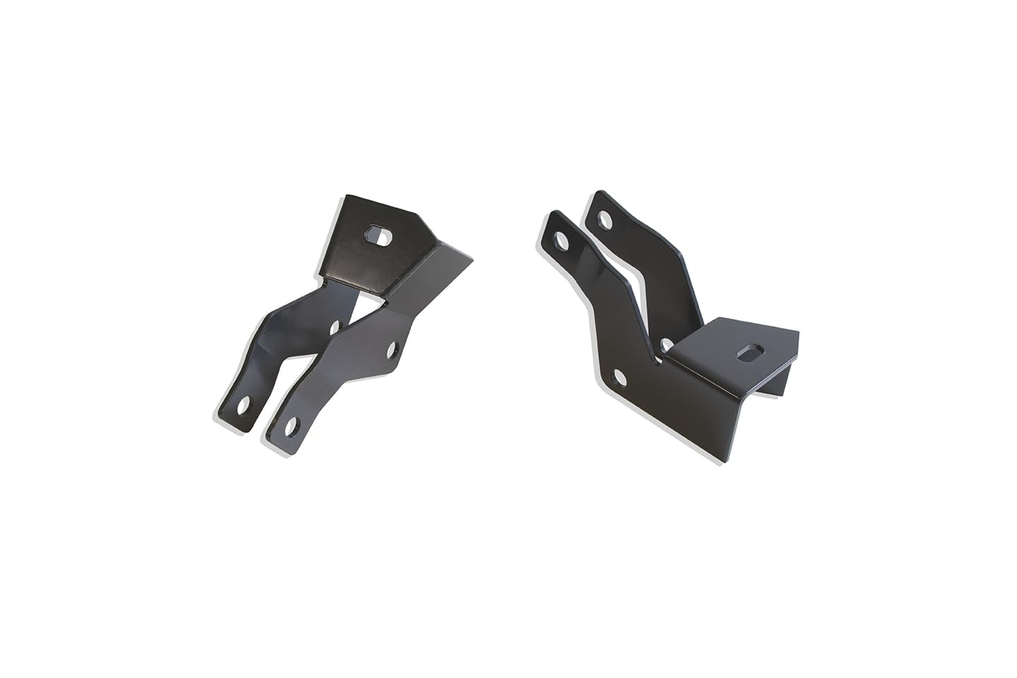 Rear Shock Extenders Max Trac Part# 401003 is A Pair of FABRICATED from Steel & Powder Coated Grey