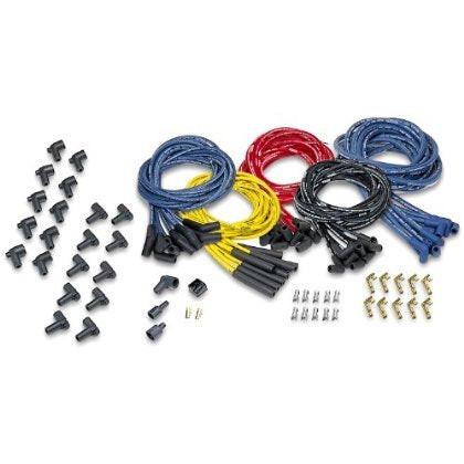 Universal Moroso Spiral Core Spark Plug Wire Set, Red