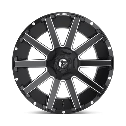 1PC Fuel D616 20X9 6X135/5.5 MT-BLK-MIL 1MM - D61620909850