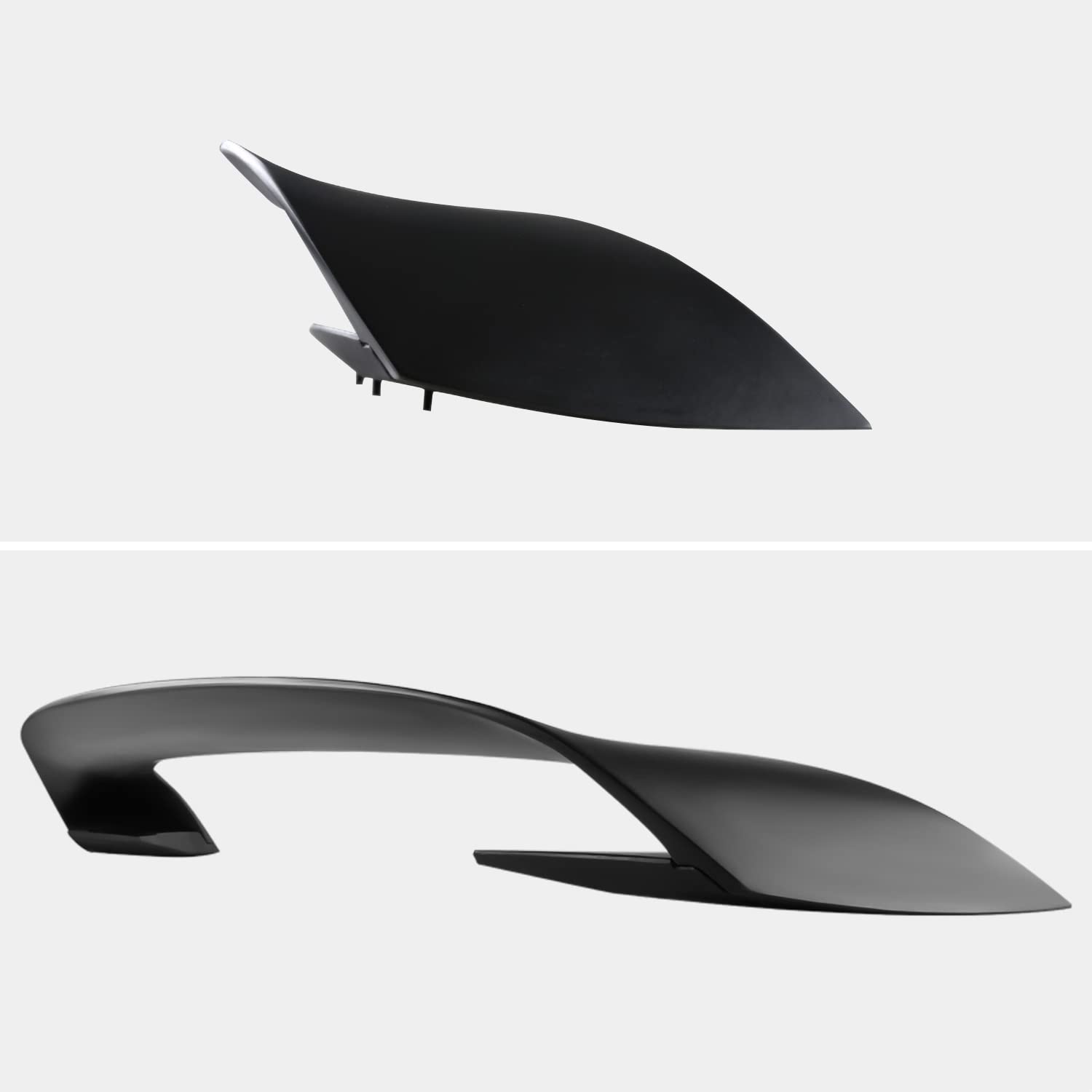 GT350 Style Spec-D Tuning Matte Black ABS Rear Trunk Spoiler Compatible with 2015-2022 Ford Mustang Models