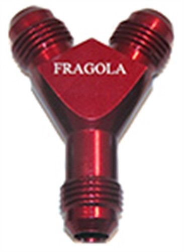 Y-Fitting Fragola Performance Systems 900604-RD 4An Male All Red