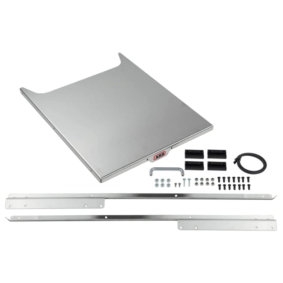ARB Roller Drawer Table 19.6 in. Long x 0.7 in. High x 17.4 in. Wide For Use w/PN[RD1355/RD945] 304 Grade Brushed Stainless Steel ARB RDTAB1355