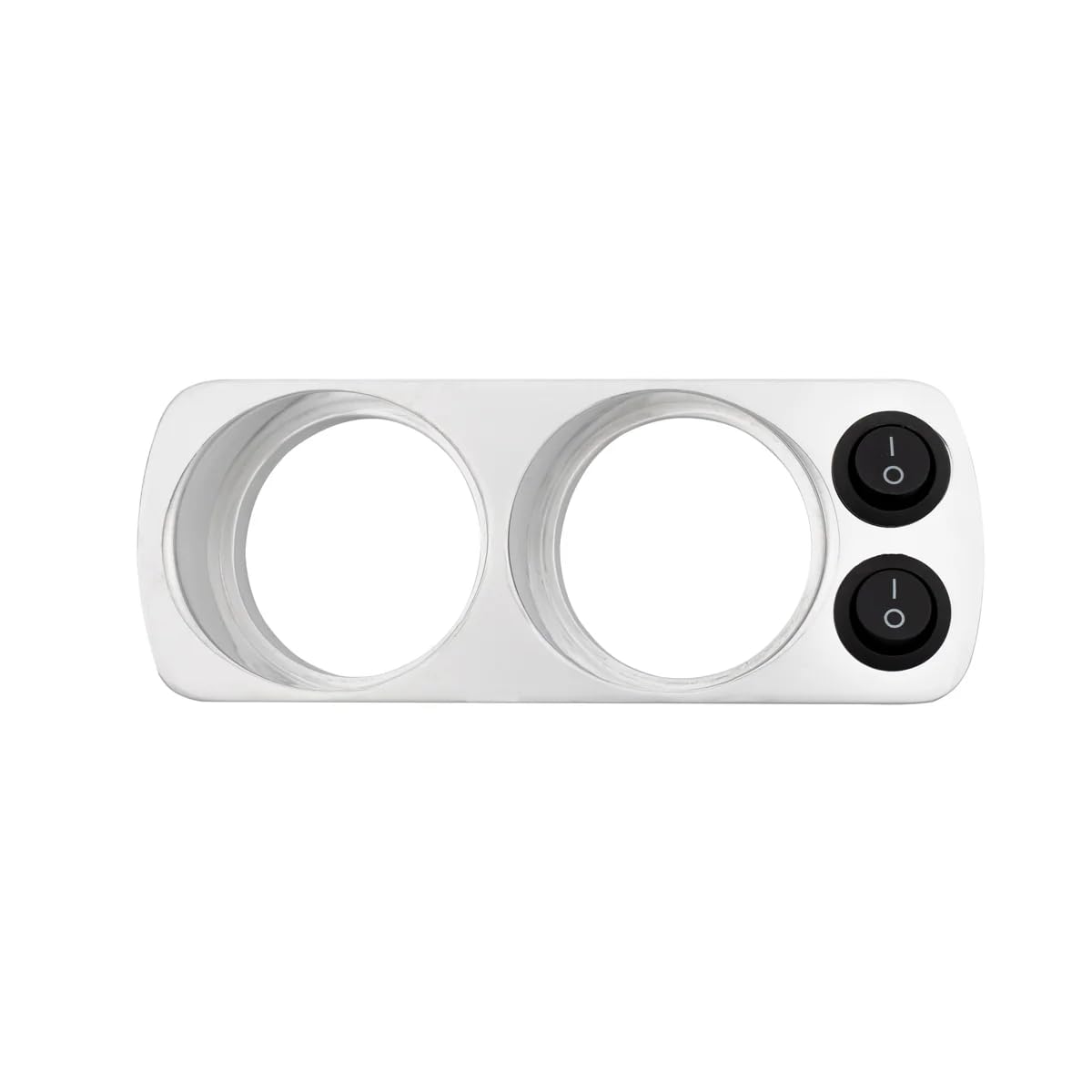 Overhead PPE 148003100 - 2-Gauge Mount With Switch, Brushed