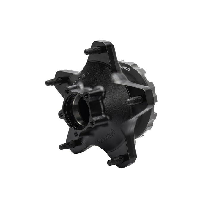 Starlite 55XD Wilwood 270-17461C Wheel Hub - Rear - Wide 5 - Direct Mount - Standard Races - Aluminum - Black Paint - Each