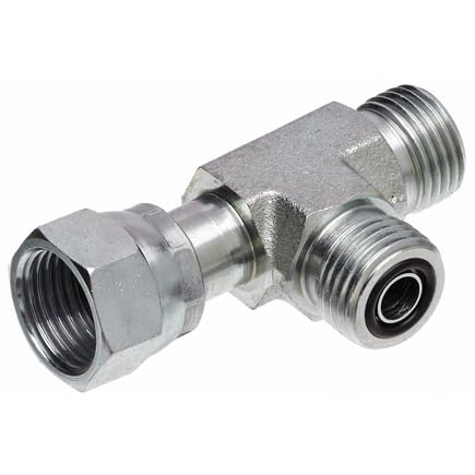 G60744-1212 nobrandname Male Flat-Face O-Ring to Female Flat-Face O-Ring to Male Flat-Face O-Ring - Tee