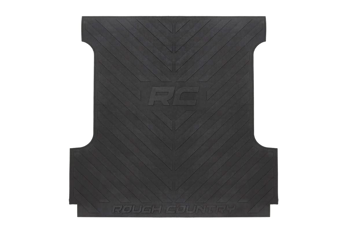 Rubber Bed Mat Rough Country for 2004-2014 F-150 | 5.5 FT Bed - RCM684 Black