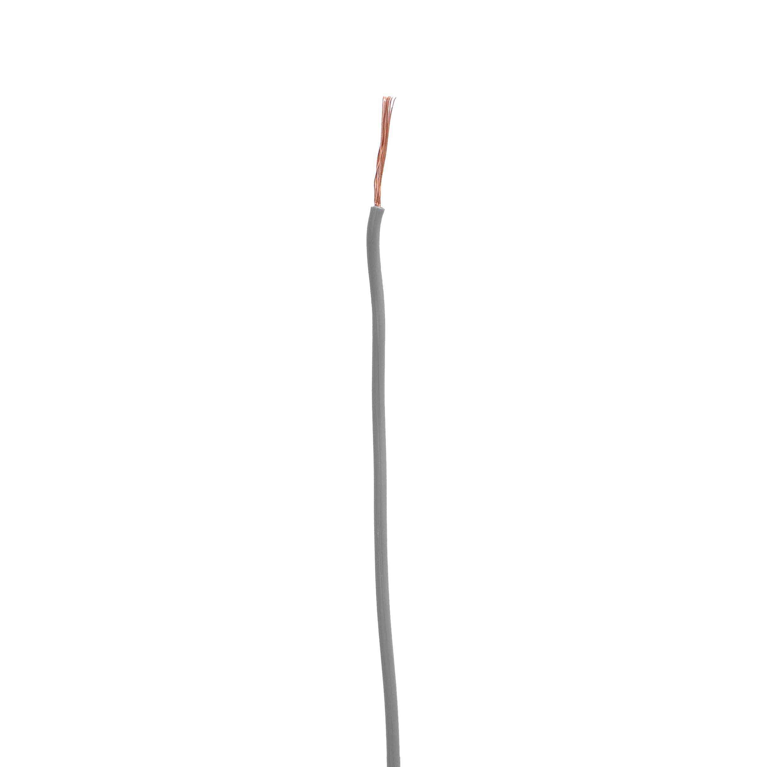 16 Ga Install Bay US GPT All Copper Primary Wire Gray - Coil of 500 Ft