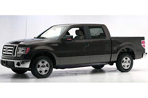 Peerless Black Horse Running Boards Compatible with 2004-2009 Ford F-150-PR-F391BK
