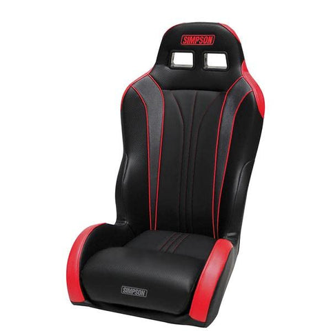 Vortex II Simpson Racing 104-306 UTV Seat Black/Red Each