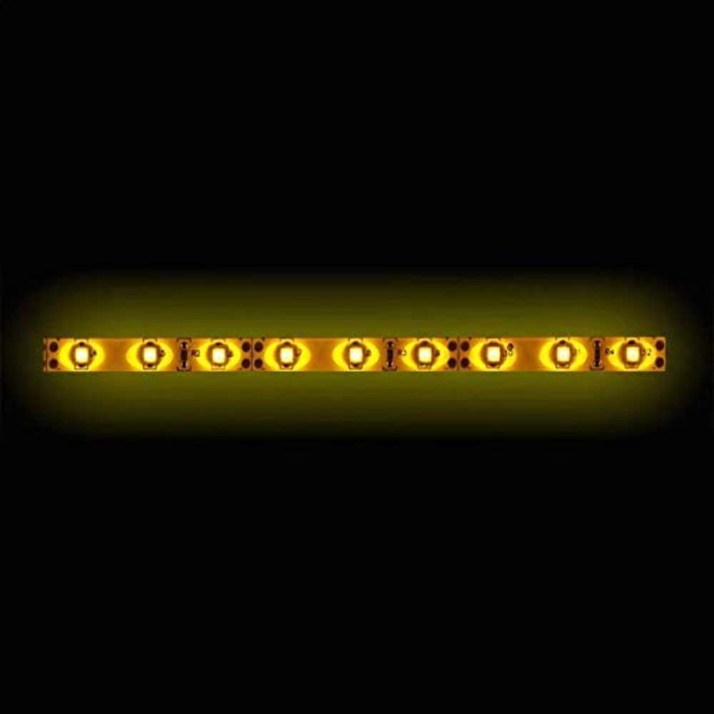1M Heise LED Strip Light - Amber (LED Type: 3528) Bulk (HE-A135)