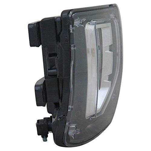 Right TYC Fog Light Assembly Compatible with 2016-2018 Chevrolet Silverado 1500