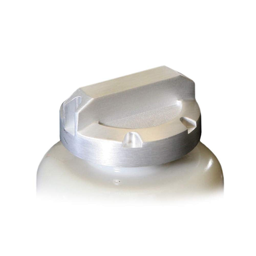 D-JP-120001-BL | DV8 Offroad Power Steering Reservoir Cap for 07-11 Wrangler JK | Billet Aluminum Construction | Brushed and Textured Finish