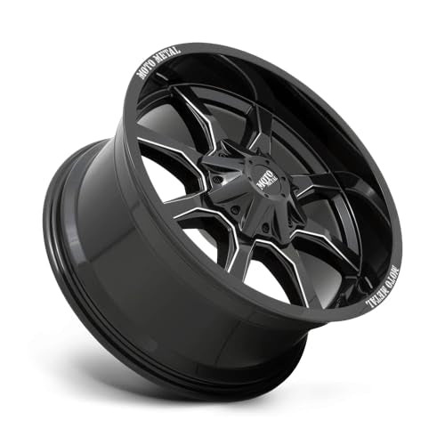 Moto Metal 20X12 MO970 G-BLK MILL SPK 5X5.0/5.5 -44MM - MO970212353B44N