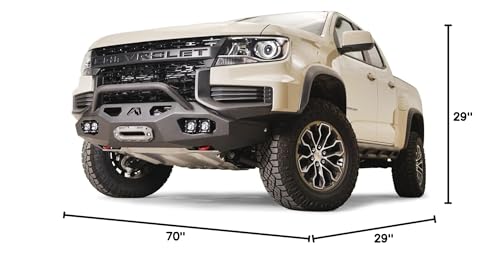 CC21-N5152-1 Fab Fours Inc. Front Replacement Bumper fits Chevrolet Colorado