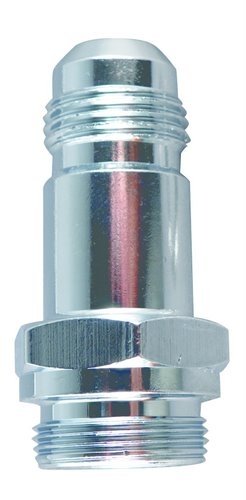 Fragola Performance Systems #10 X 7/8-20 Male Adapter-Dual Feed Clear 491958-CL