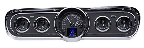 Dakota Digital Customizable 65 66 Ford Mustang Gauges Kit Black HDX-65F-MUS-K