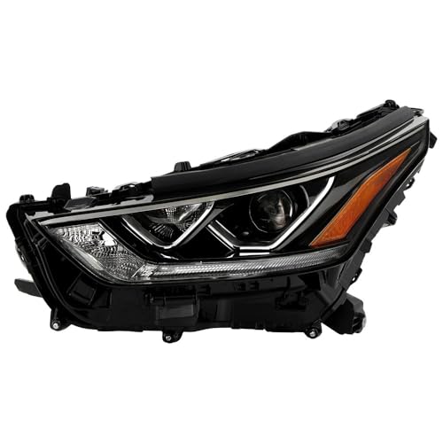 Toyota Highlander Spyder (xTune) LED Headlight (Halogen Signal) - OE Right 20-23 (Non DRL)