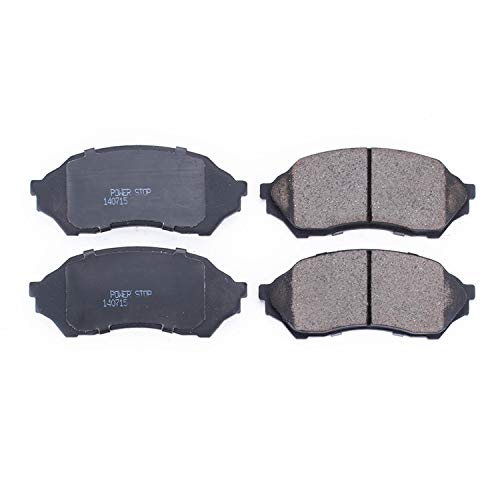 Power Stop Z16 16-798 Evolution Front Ceramic Brake Pads For Mazda Protege 1999-2001 [Model Specific]