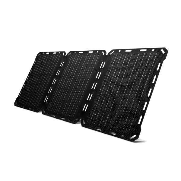 NEBO 30 Watt Reliance Solar Panel | Foldable, 24.7% Sunlight to Solar Energy Conversion Rate, Compatible with NEBO Power Stations, Travel Friendly, Easy Use