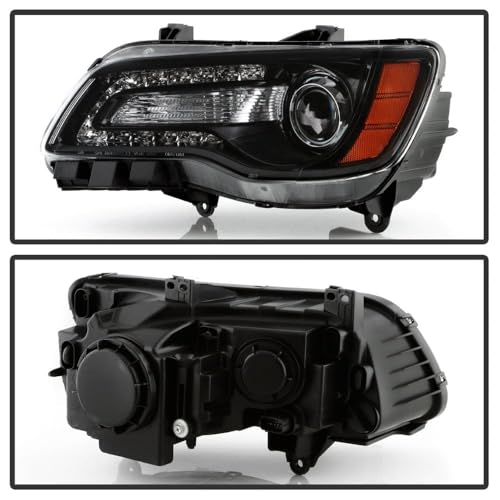 OEM Style Xtune Headlights (HD-JH-CHR30011-OEBK-SET) (OE)