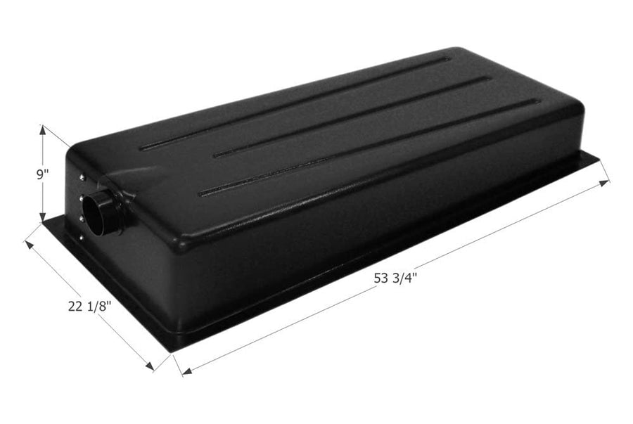 Holding Tank ICON Center End Drain HT175B-ED with 3 in Spigot & 4 Level Sensors