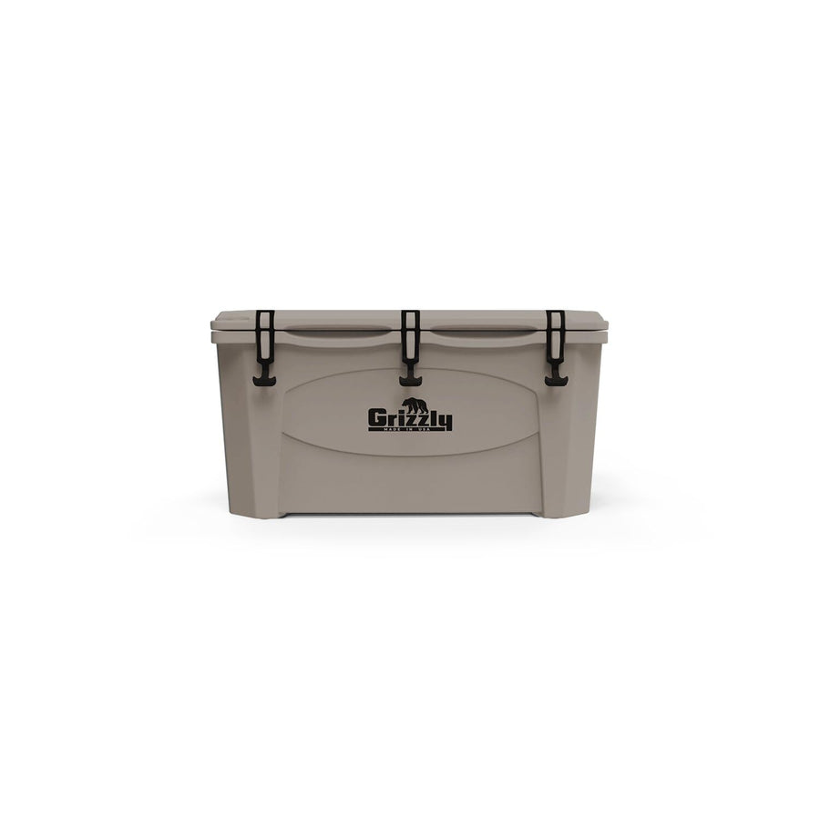 75 Cooler Grizzly | 75 qt Ice Chest Durable Rotomolded Insulated | Made in USA | Warranty for Life | for Beach Boat Camping Fishing Hunting | G75 | Whitetail