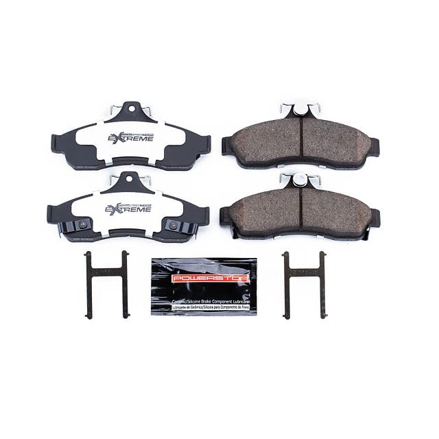 Power Stop Z26 Rear Z26-628 Carbon-Fiber Ceramic Brake Pads For Chevrolet Caprice 1994-1996 | Chevrolet Impala 1994-1996 [Vehicle Specific]