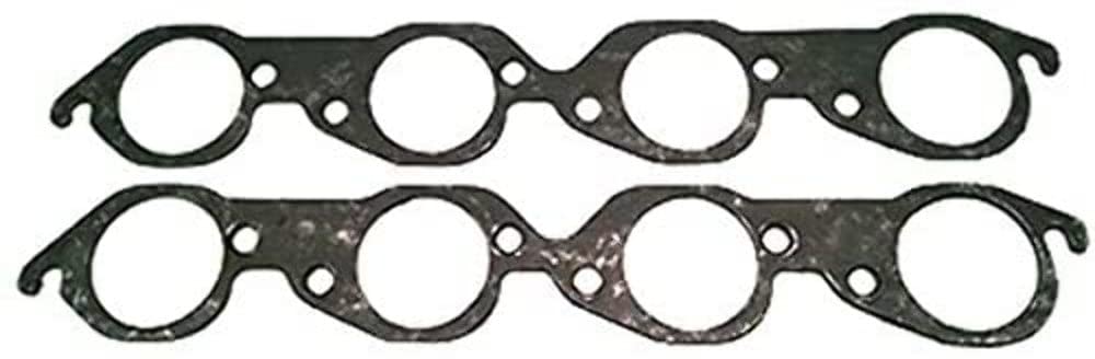BBC XL ROUND PORT SCE Gaskets 413184 GRAPH-FORM 1/8 THK EXH GASKETS