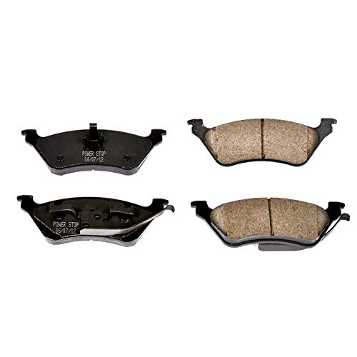 Power Stop Z16 16-858 Evolution Rear Ceramic Brake Pads For Chrysler Town & Country 2001-2007, Dodge Caravan 2001-2007, Dodge Grand Caravan 2001-2007 [Model Specific]