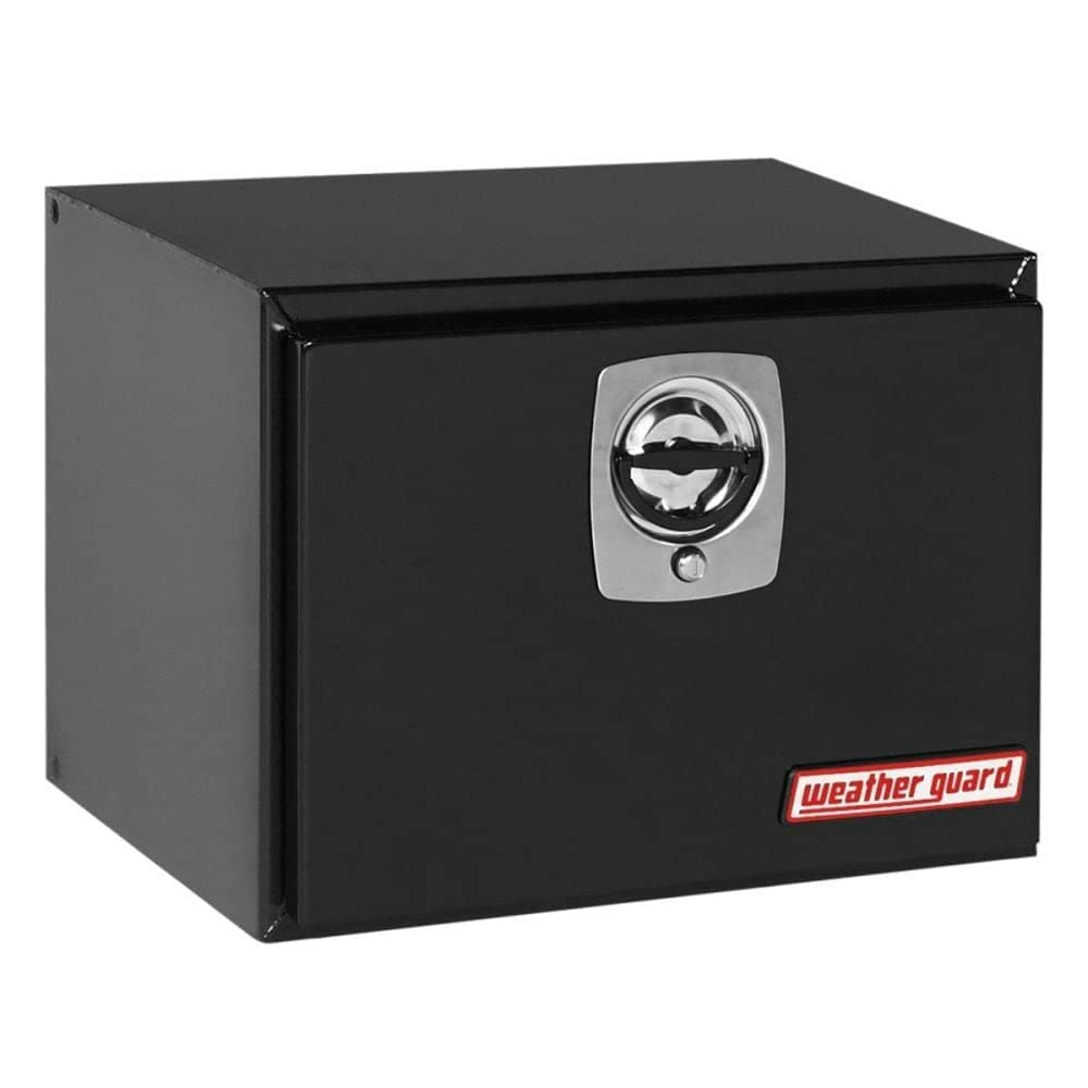 Underbed WEATHER GUARD Tool Box (524502, Steel, Black