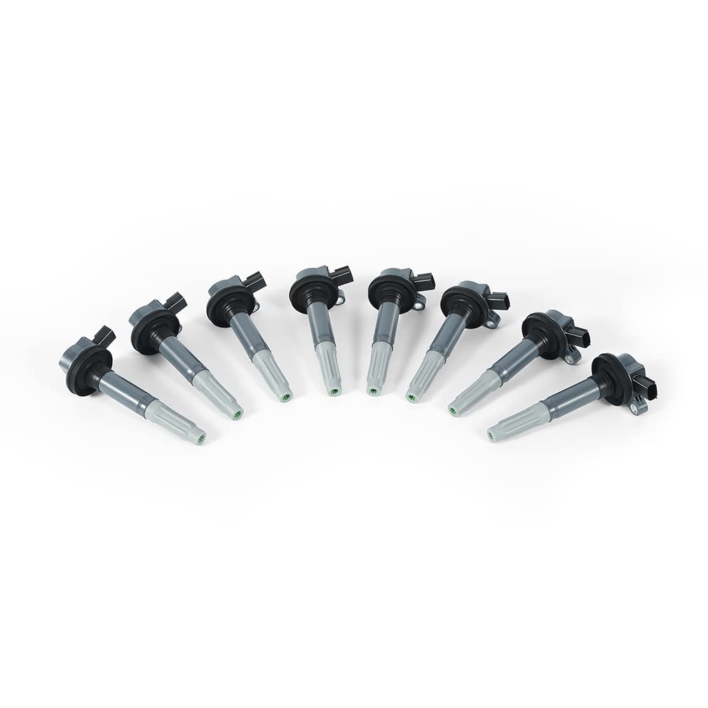 Mishimoto Compatible Ignition Coil With Ford Mustang 5.0L 2011-2016, Set of 8