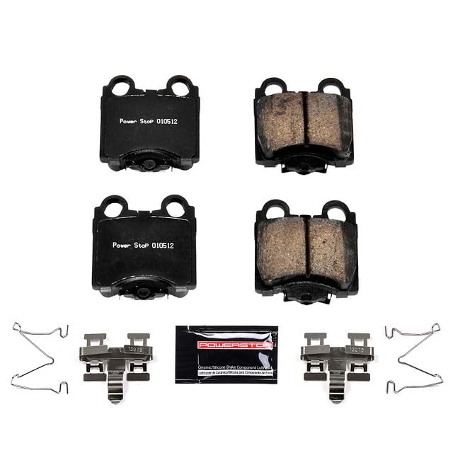 Power Stop Z23-771 Z23 Evolution Sport Carbon Fiber Infused Ceramic Brake Pads with Hardware For Lexus GS300, Lexus GS400, Lexus GS430, Lexus IS300, Lexus SC430 [Model Specific]