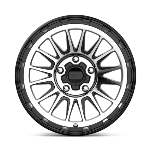 KM542 Wheels 17X9 5X5.0 S-BLK MACH 18MM - KM54279050518