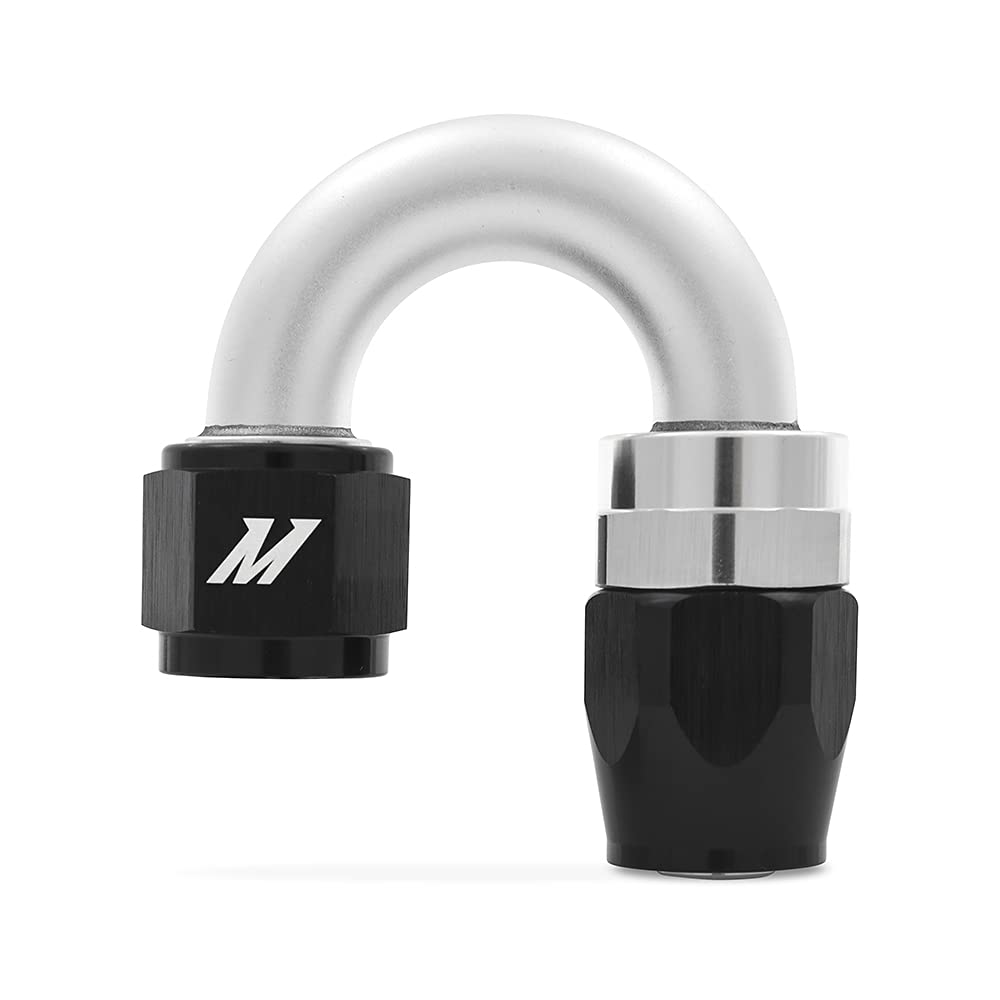 Mishimoto -8AN Braided Line Fitting MMFT-SW-08-180, 180 Degree