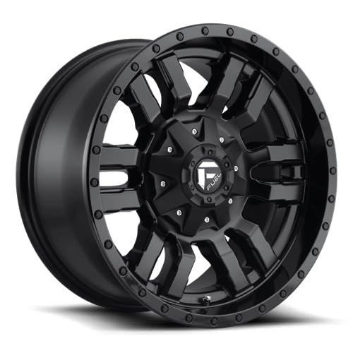 1PC Fuel D596 20X10 5X4.5/5.0 MT-BLK-GBL -18MM - D59620002647