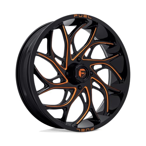 UTV Fuel D780 24X7 4X156 G-BLK-MILL-OR 13MM - D7802470A544