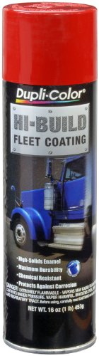 HiBuild Dupli-Color HB105 Red Fleet Coating - 16 oz., Single