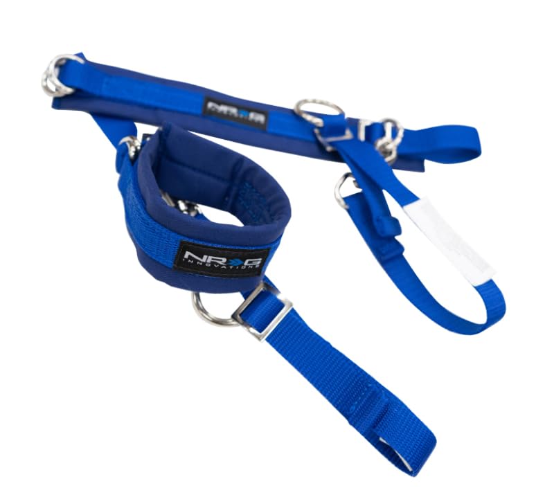 SFI 3.3 NRG Arm Restraints One Pair - Blue