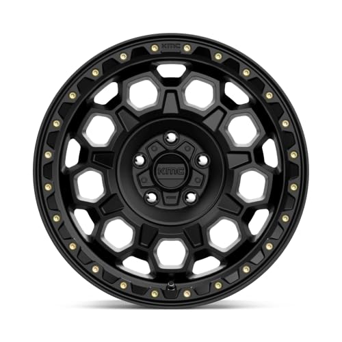 KMC 17X9 TREK 6X5.54.53-12mm SATIN BLACK - KM54579068712N