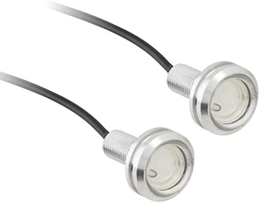 Heise - 3 Watt White Little Accent Light - Silver Housing (HE-SALW)