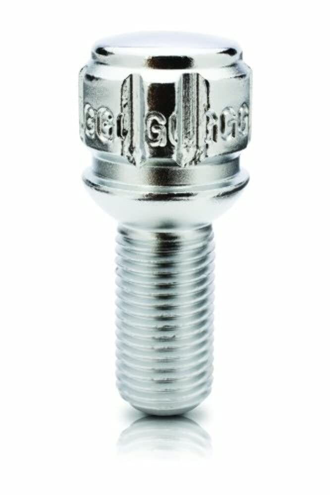Ball Seat Gorilla Automotive 48018N Bolt Locks (14mm x 1.50 Thread Size)
