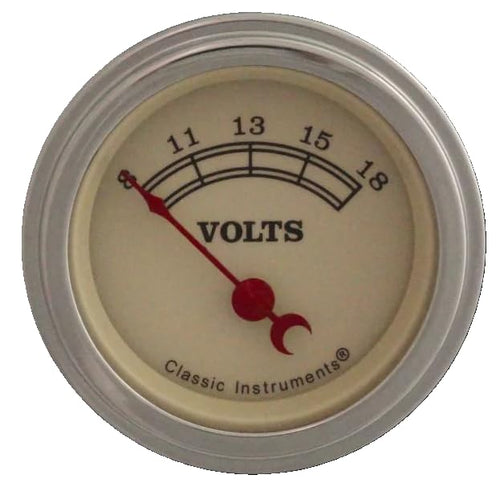Vintage Classic Instruments VT30SLF 2-1/8" Volt Gauge